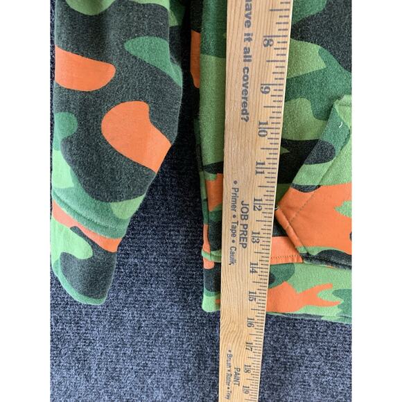 APPAMAN Boy’s Sweatshirt Zip Up Hoodie Camouflage Green Size 4 - Picture 8 of 12